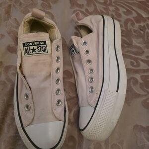 Converse Pink Slip-On Sneakers